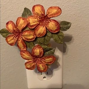 Floral night light